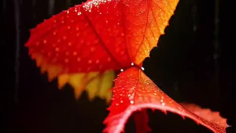 Dancing leaves