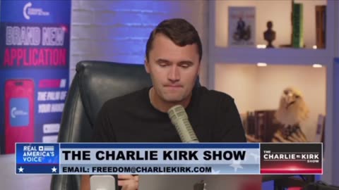 Charlie Kirk on Kamala: "She is in charge of this market collapse"