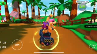 Mario Kart Tour - GCN Dino Dino Jungle R/T Gameplay (Mario vs. Luigi Tour)