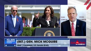 General Mick McGuire (RET.) on VP Kamala Harris: 'she is the weakest person in the administration'