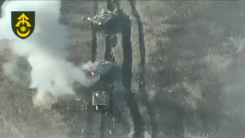 ATGM Smashes into Russian APC