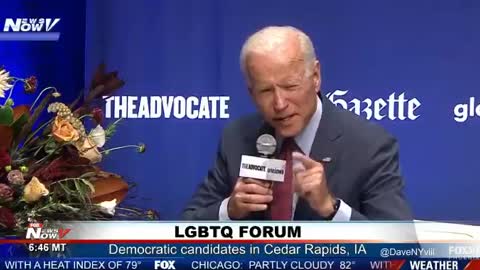 Joe Biden Says In Prison, Sexual Identity Should Be Defined By What You Say it Is