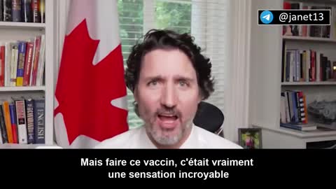 Justin Trudeau parle de son expérience de « vaccination » (mai 2021)
