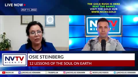 Osie Steinberg Discusses 12 Lessons Of The Soul On Earth with Nicholas Veniamin