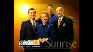 December 10, 2002 - Indianapolis 11PM News Promo & 'Sunrise' Bumper