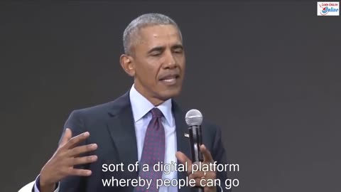 Ex president Obama talking about USA government !? 😳🤯