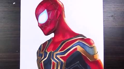 Markers and Colored Pencils Chapter 5: Hand Drawn Steel Spider Set.