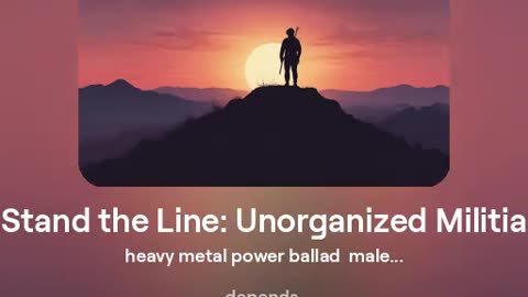 Stand the Line_ Unorganized Militia (2) - Songs for Liberty