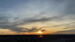 Sunset 1/13/2021 Ehrenberg Arizona