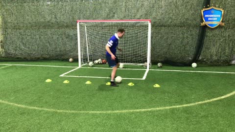 Soccer Drills for kids - U6 / U8 / U10 / U12 - Dribbling Passing Shooting Foot work ball control