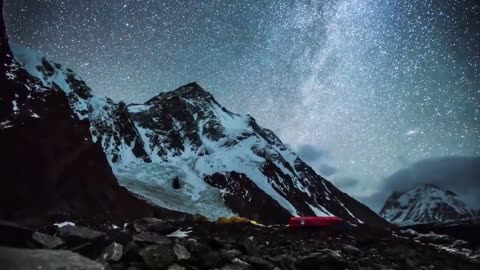 Time Lapse Video Of Night - Sky