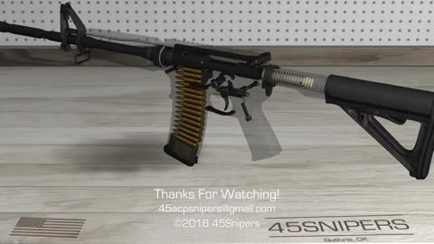 ANIMATION - How An AR-15 Rifle Works_ Part 1, Components ( 480 X 854 )