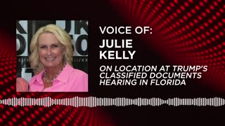 Julie Kelly summarizes Trump's hearing in 90 seconds