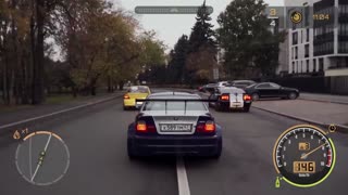 Russians Recreate Need For Speed On Busy Streets
