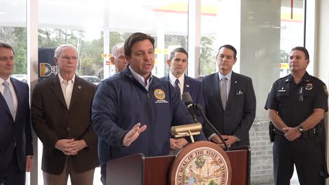 Gov Ron DeSantis Proposes Gas Tax Relief to Save Floridians More than $1 Billion in Jacksonville