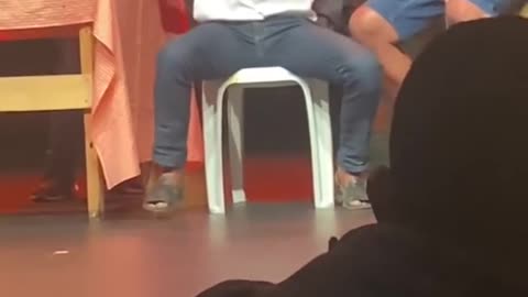 TIRINGA NO TEATRO GAZETA EM SP 😂