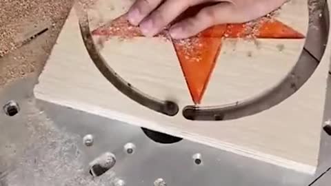 Make a Star from a Square Plank