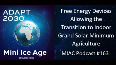MIAC Inside or Outside of the Planet & (MIAC #163​) Free Energy Transition to Indoor GSM Agriculture