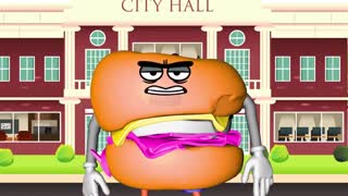 Mr. Burger, the cartoon-behind the scenes #18: Boss Bagelmunn!
