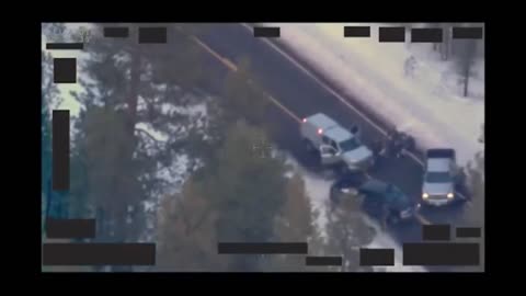 Drone footage of LaVoy Finicums murder