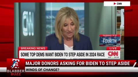 Major Donors Asking For Biden To Step Aside