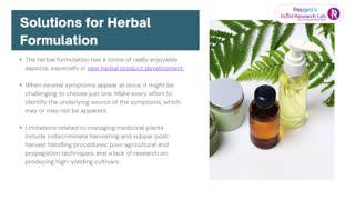 Prospective Issues And Solutions In Herbal Cosmetic Formulations