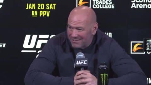 UFC’s Dana White shuts down Canadian journalist who starts talking about ‘homophobia’/‘transphobia’