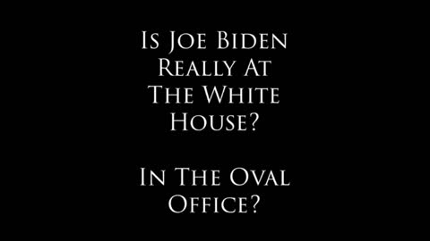 Is Joe Biden Really At The White House? In The Oval Office? Funny Video