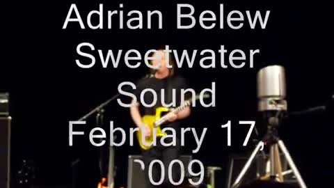 Adrian Belew at Sweetwater 2009