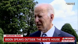Biden says “not today” when asked if he spoke to the family members of the 13 soldiers who died last year in Afghanistan