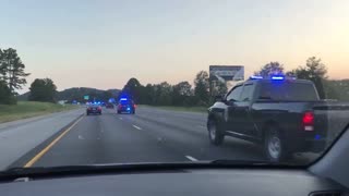 Massive convoy en route to assist with Hurricane Irma damage