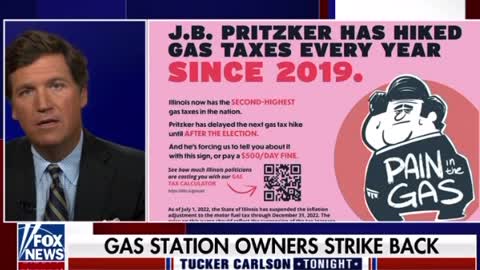 Gas Station Owners Are Hilariously Fighting Back Against Dem Governor's Propaganda Sticker Scheme