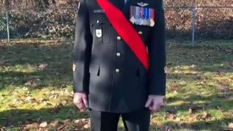 Canadian Armed Forces Veteran March across Canada to Support Freedom Convoy