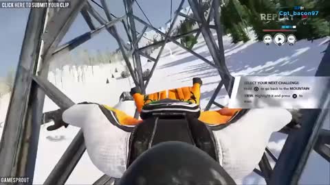 Ski game "Extreme Peak"