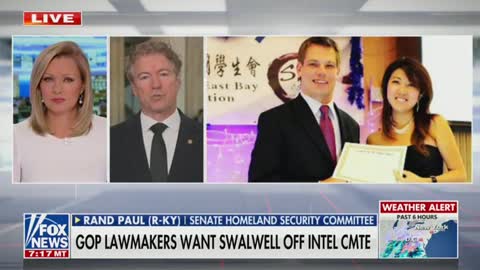 Rand Paul: Eric Swalwell ‘Probably Ought to Just Resign from Congress’
