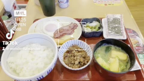 My food adventure in Tokyo, Japan