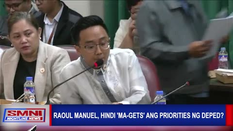 Raouel Manuel, hindi 'ma-gets' ang priorities ng DepEd?
