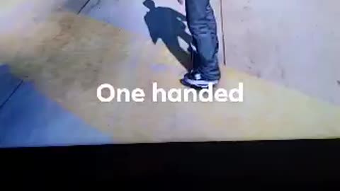 One handed skate 3