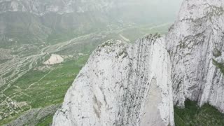 Drone Captured Flourishing View of White Mountain