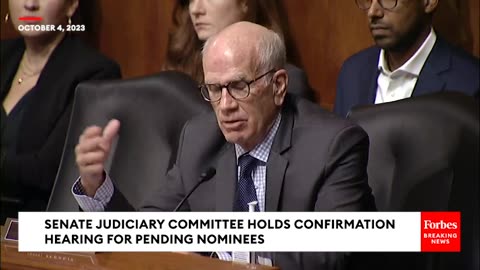 PETER WELCH DEFENDS EMBATTLED JUDICIAL NOMINEE AFTER GOP COLLEAGUES CALL OUT HIS PAST WRITINGS