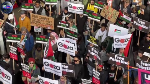 Mass Pro-Palestinian Rallies Sweep Across the UK | Calls for an End to Gaza Attacks