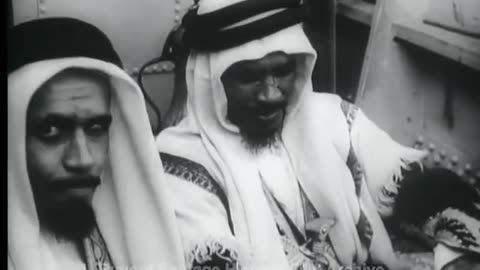 is Saudi Arabia with israel, Saudi royal family with west in past, Saudi kings with west, Saudi Royals with Rosevelt, Ethiopian President. Halle Selassie WW2