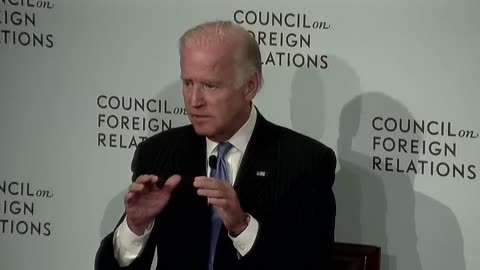 22. September 2016, The Future of U.S. Foreign Policy A Conversation with Vice President Joe Biden