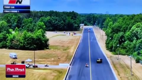 Drag-racing great John Force seen in 300-mph crash during nationals