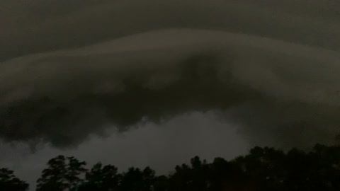 Stunning Storm Front Fills Sky