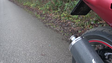 EXPERIMENT 100 Marbles in 100°C MOTORCYCLE EXHAUST