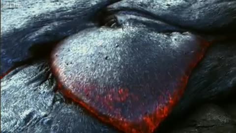 River of lava beneict cumberbath narratess onth pacific BBC earth