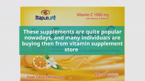 Vitamin Supplement Store
