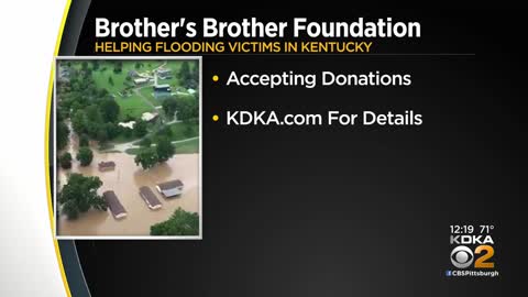 Brother's Brother Foundation helping after deadly flooding in Kentucky