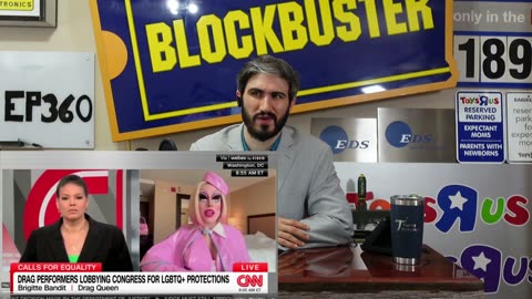 Drag performers lobby congress for LGBT protections on CNN goes viral